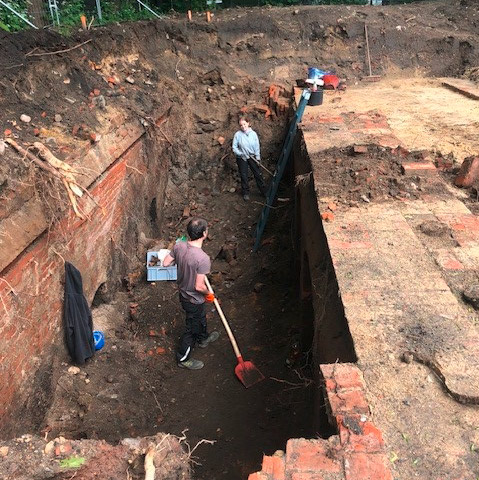 Archäologische Untersuchungen auf dem Gelände der HERBERGEplus.